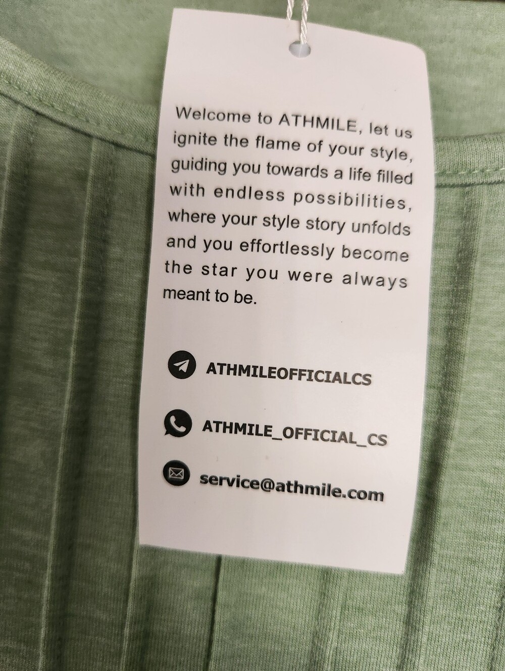 ATHMILE Women’s Long Sleeve Pintuck Front Top Scoop Neck Sage Green NWT Size XL - Picture 12 of 15